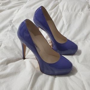Brian Atwood Purple Pump Heels Size 5